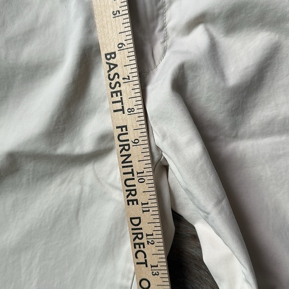 GAP pants cream colored trouser pant comfort size 8 Regular 100% Cotton - Picture 5 of 8